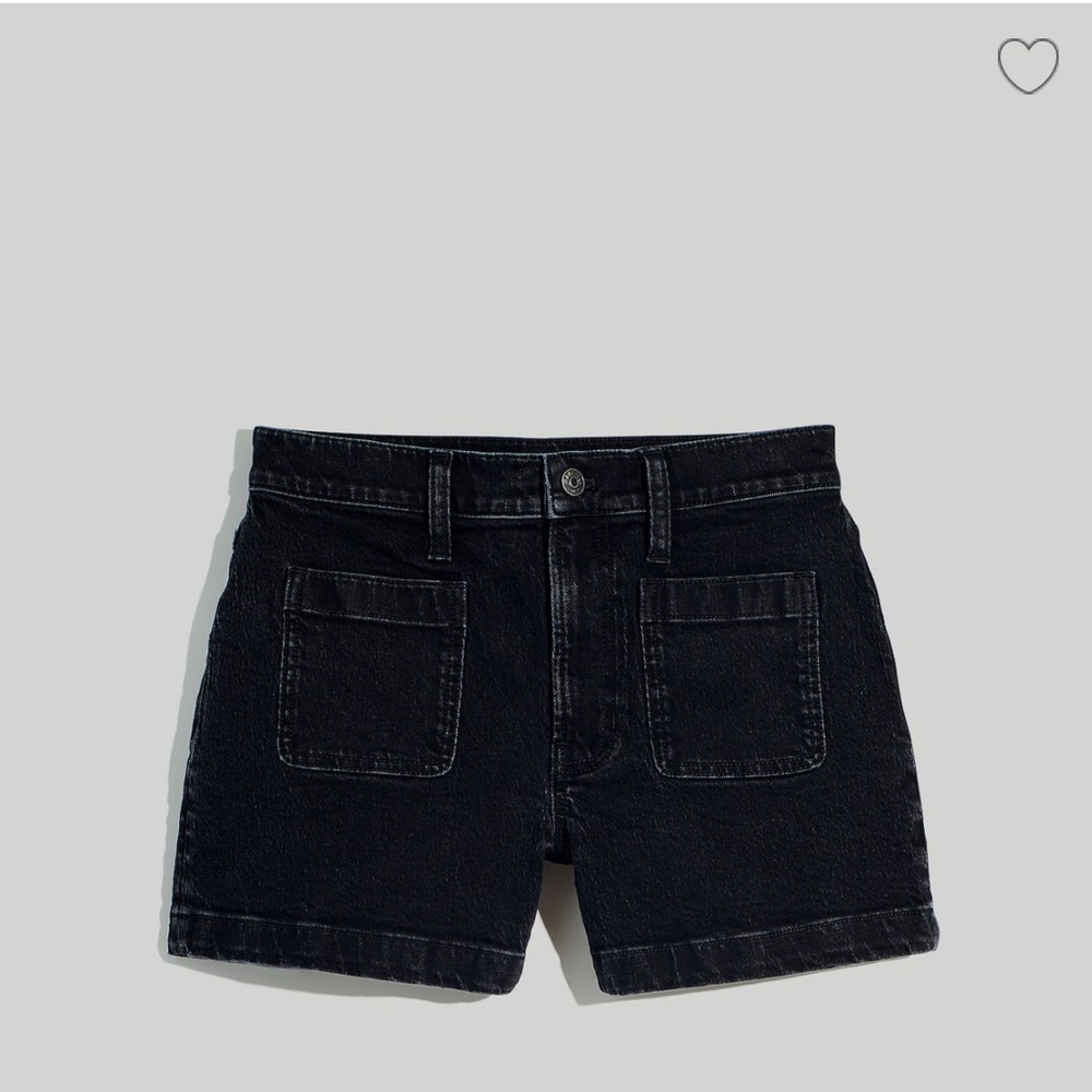 Madewell High Rise Sailor Short